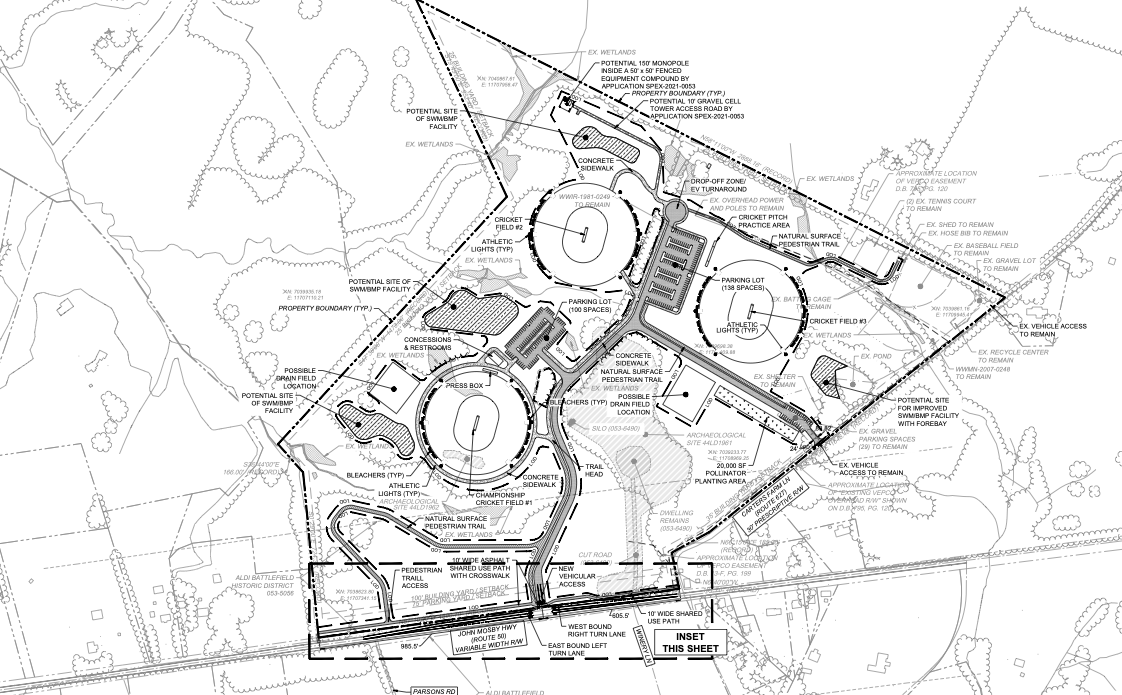 Western Loudoun Cricket Complex Plan Paused in the Wake of