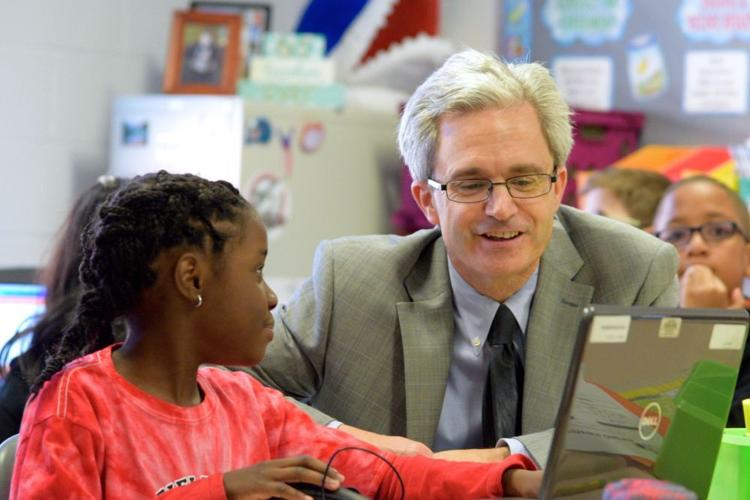 Northam Puts Focus on Computer Science in Moorefield Station Elementary