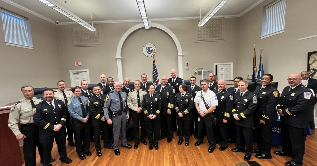 Lombraña Sworn in as Purcellville’s Chief of Police