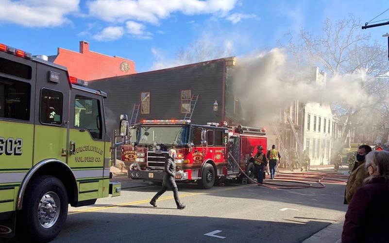 Crews Contain Market Street Fire in Leesburg | News | loudounnow.com