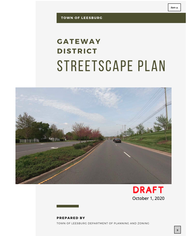 Leesburg Council Adopts Gateway Streetscape Plan | Archives ...