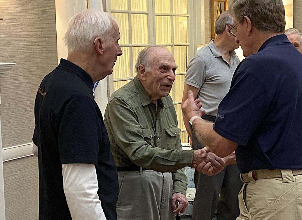 Falcons Landing Resident Honored as West Point’s Oldest Graduate News