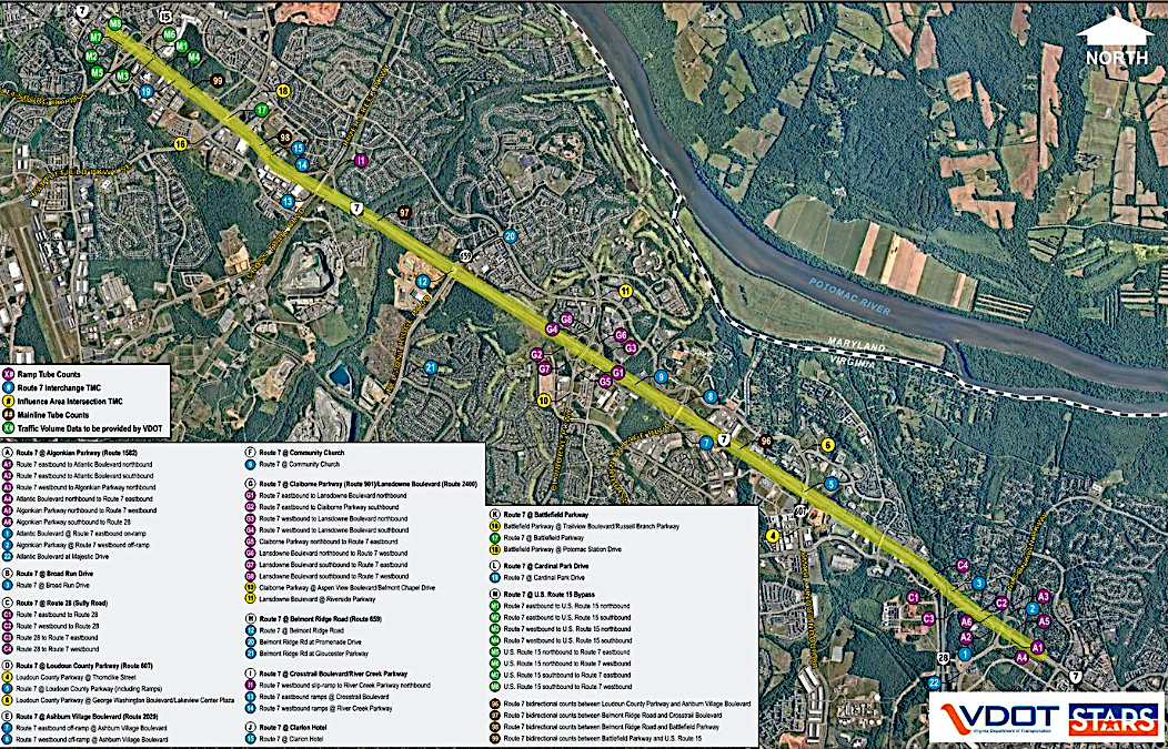 8-Lane Section Among Rt. 7 Study Options | News | loudounnow.com
