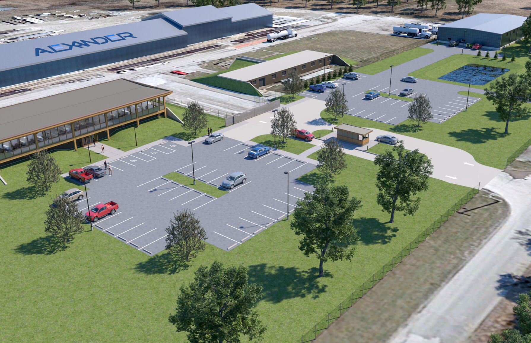 Alexander Chemical breaks ground on new headquarters at