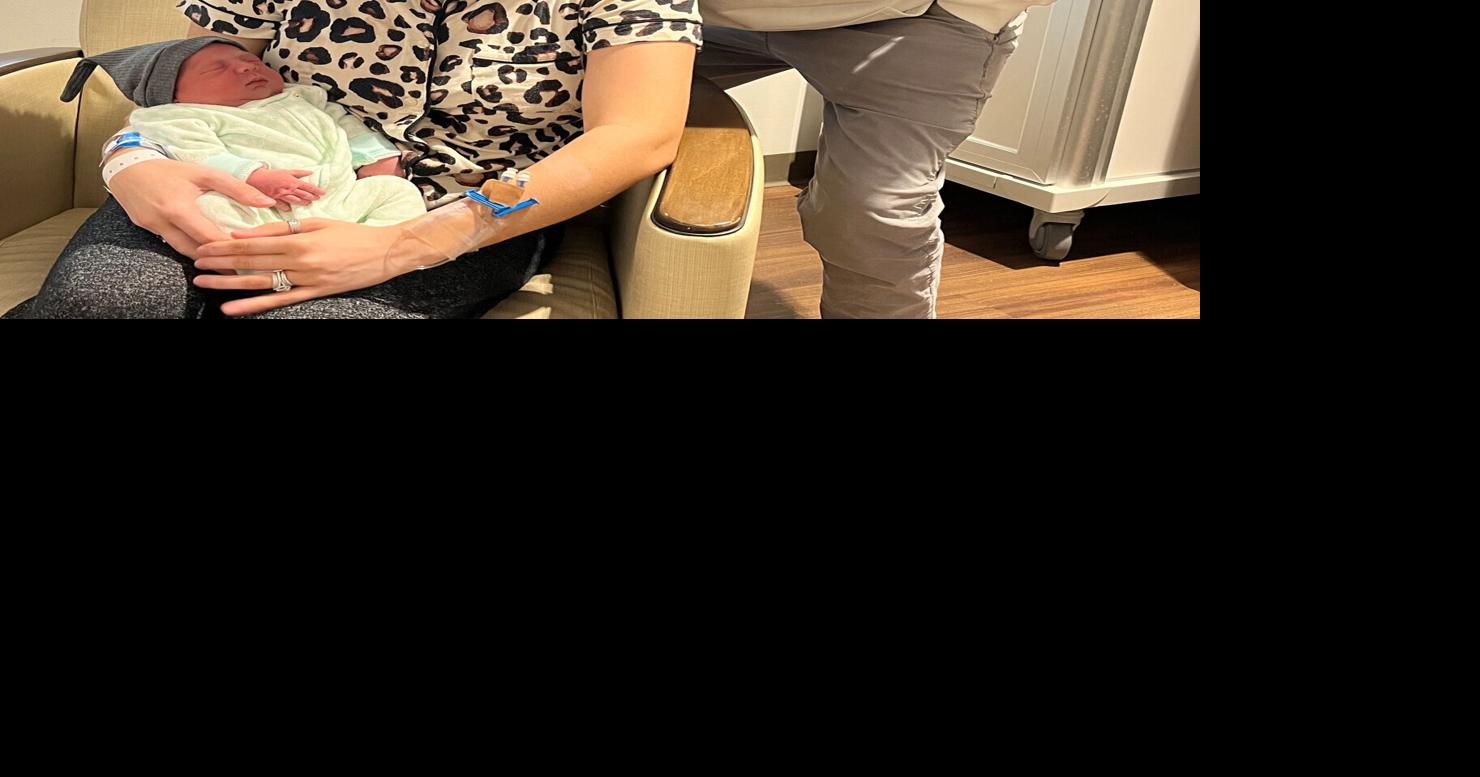 Westville couple welcomes first baby of the year at Franciscan Health ...