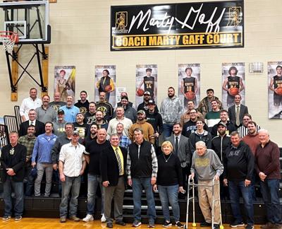 A signature occasion: Kouts names its basketball court for former coach