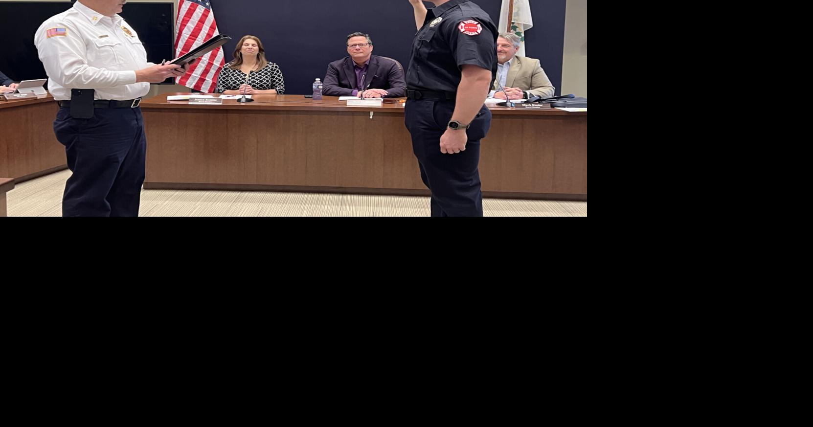 LP fire department swears in new firefighter | Local News ...
