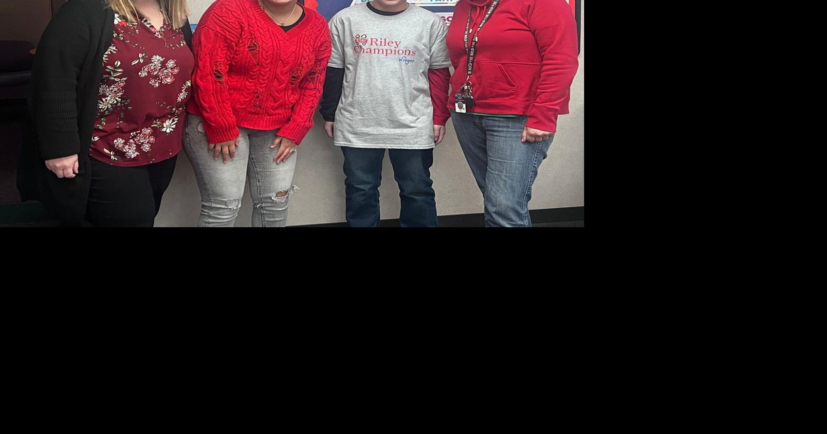 Michigan City students wear red as Riley Hospital honors one of their ...