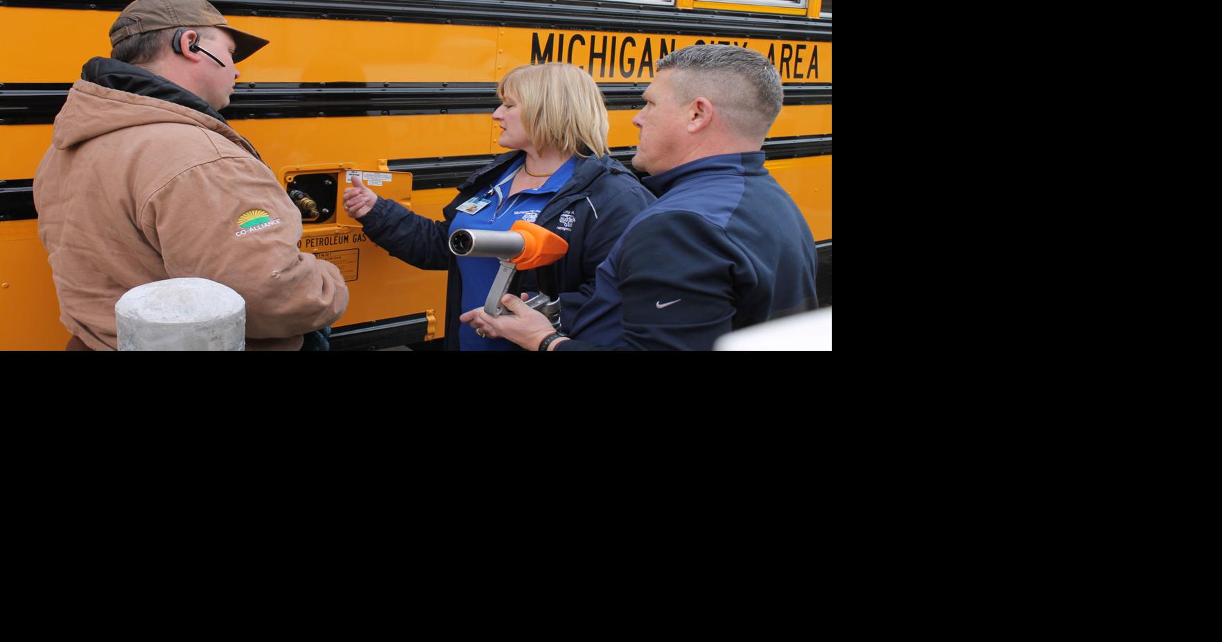 Michigan City Schools bus fleet begins going green Local News