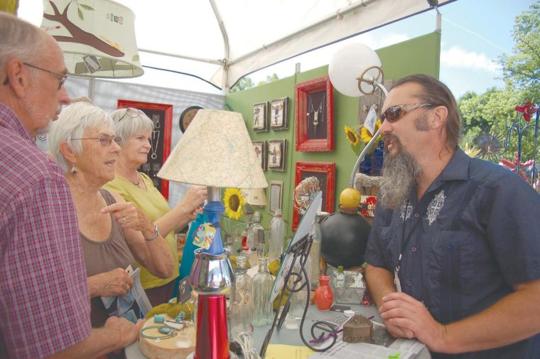 Artists re-purpose everyday items into whimsical artwork | Local News