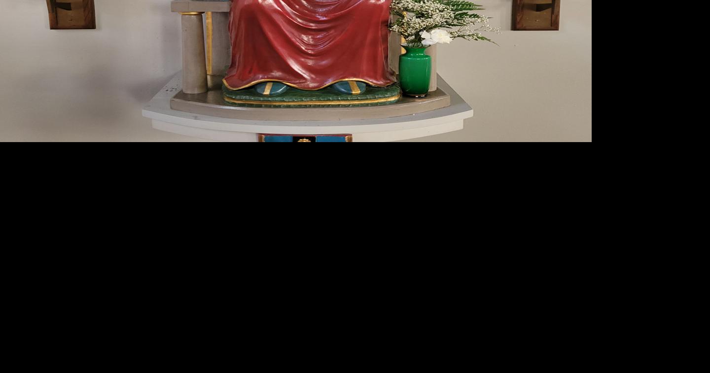 Trinity Icon On Display During Feast Day Of Our Lady Of Walsingham 