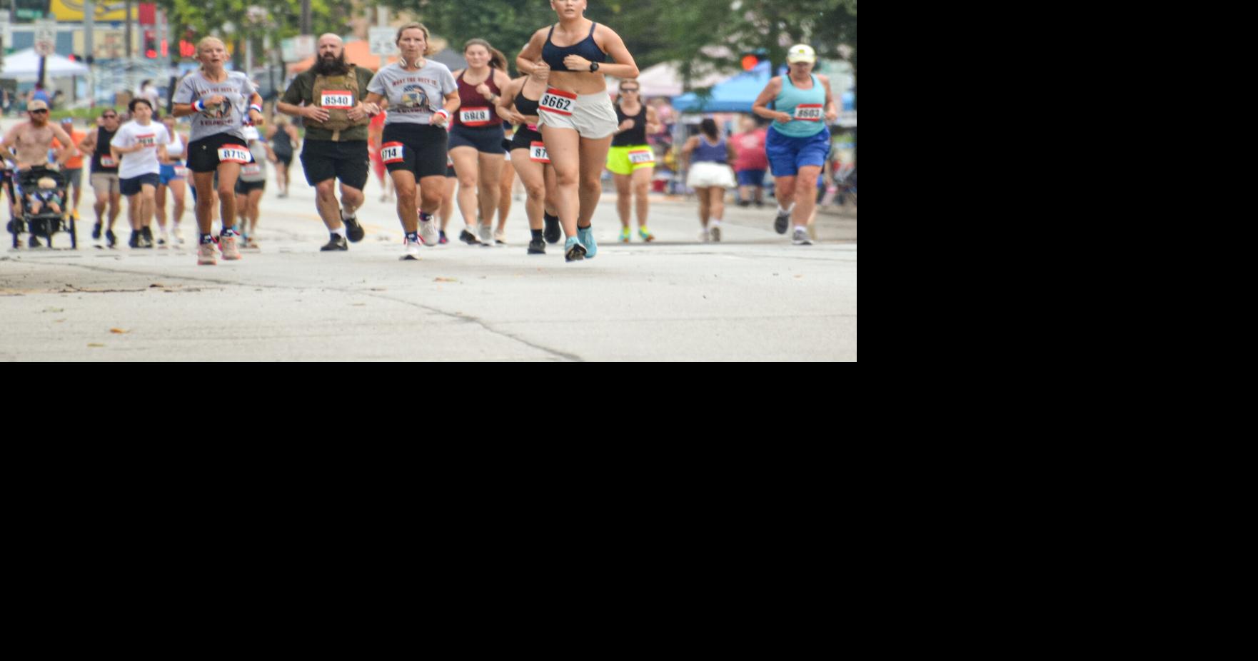 A patriotic run for Riley