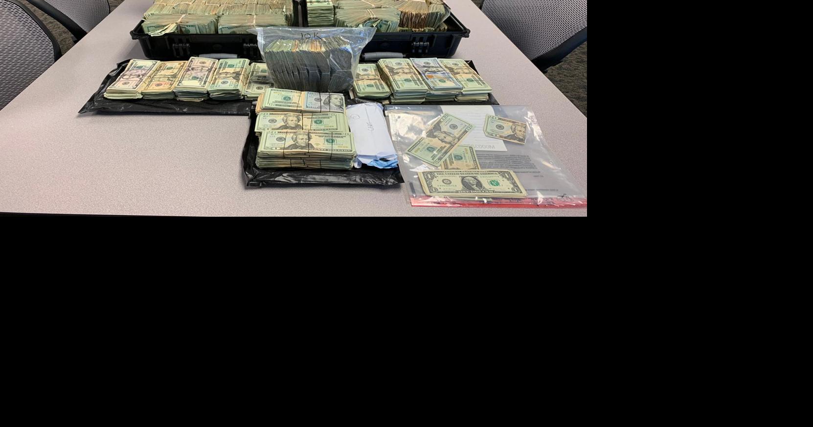Over $350K in suspected drug money seized after traffic stop on Toll ...