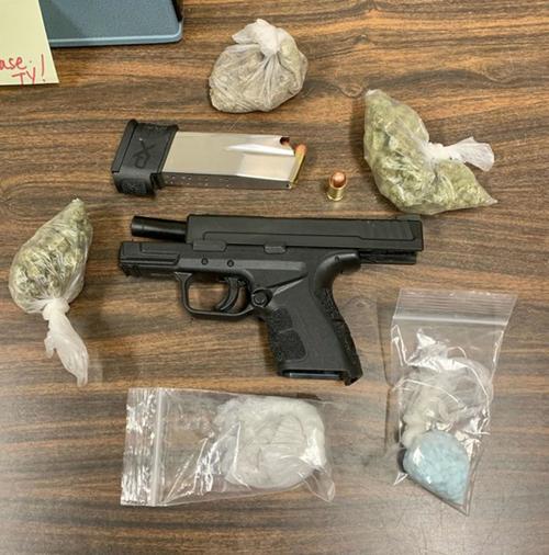 Felony drug and weapons charges filed after traffic stop on I-94