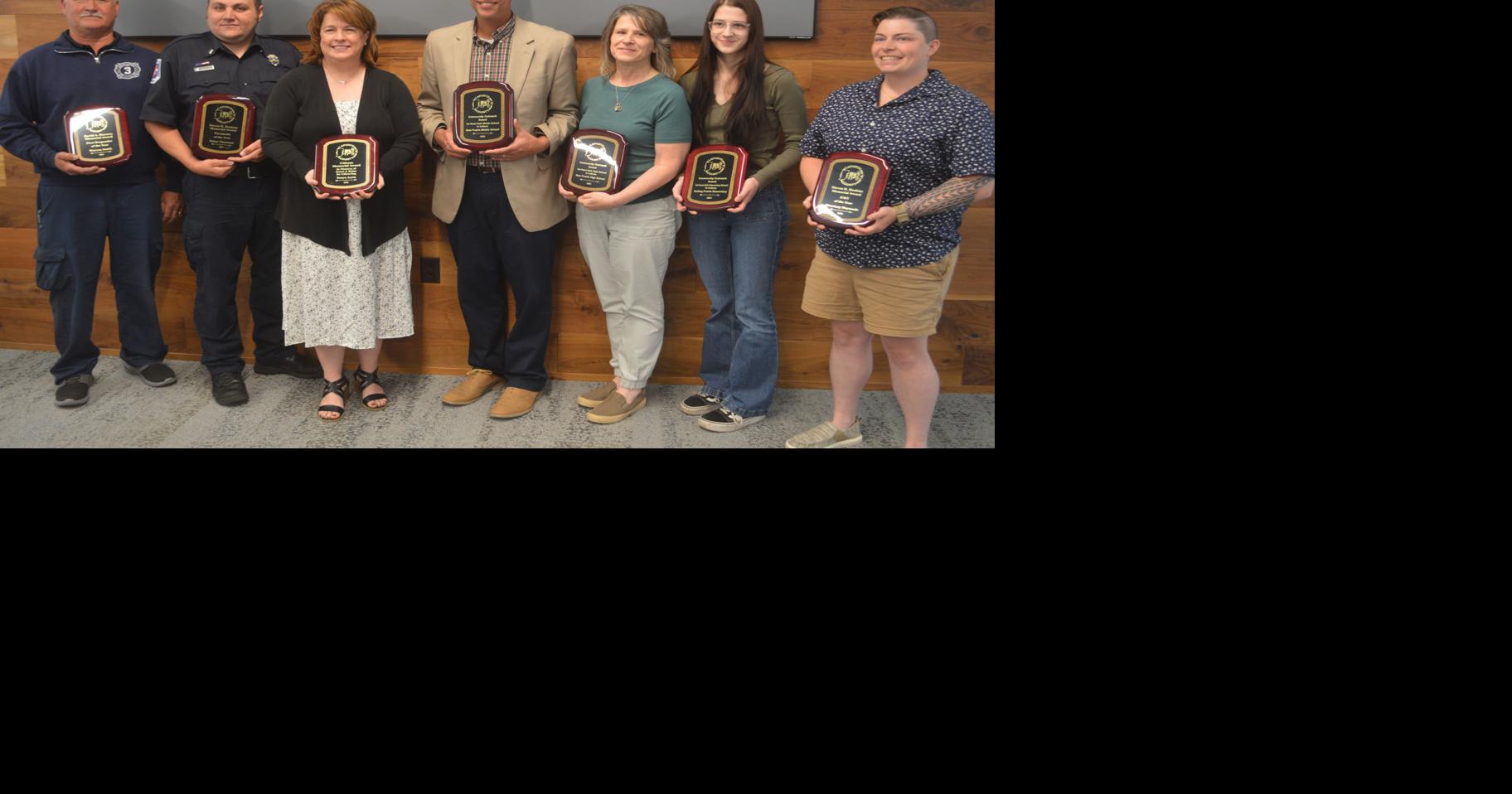 La Porte County EMS honors first responders, citizens for their life