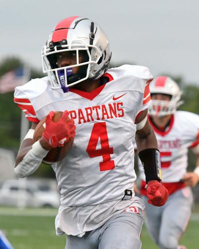 connersville spartans football helmet Spartan football wins big in Greensburg