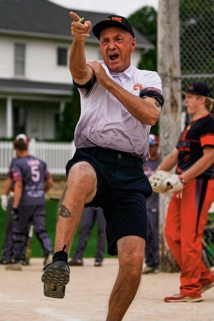 At the top of his craft Longtime Michigan City umpire Sherrill inducted into One Nation Slow