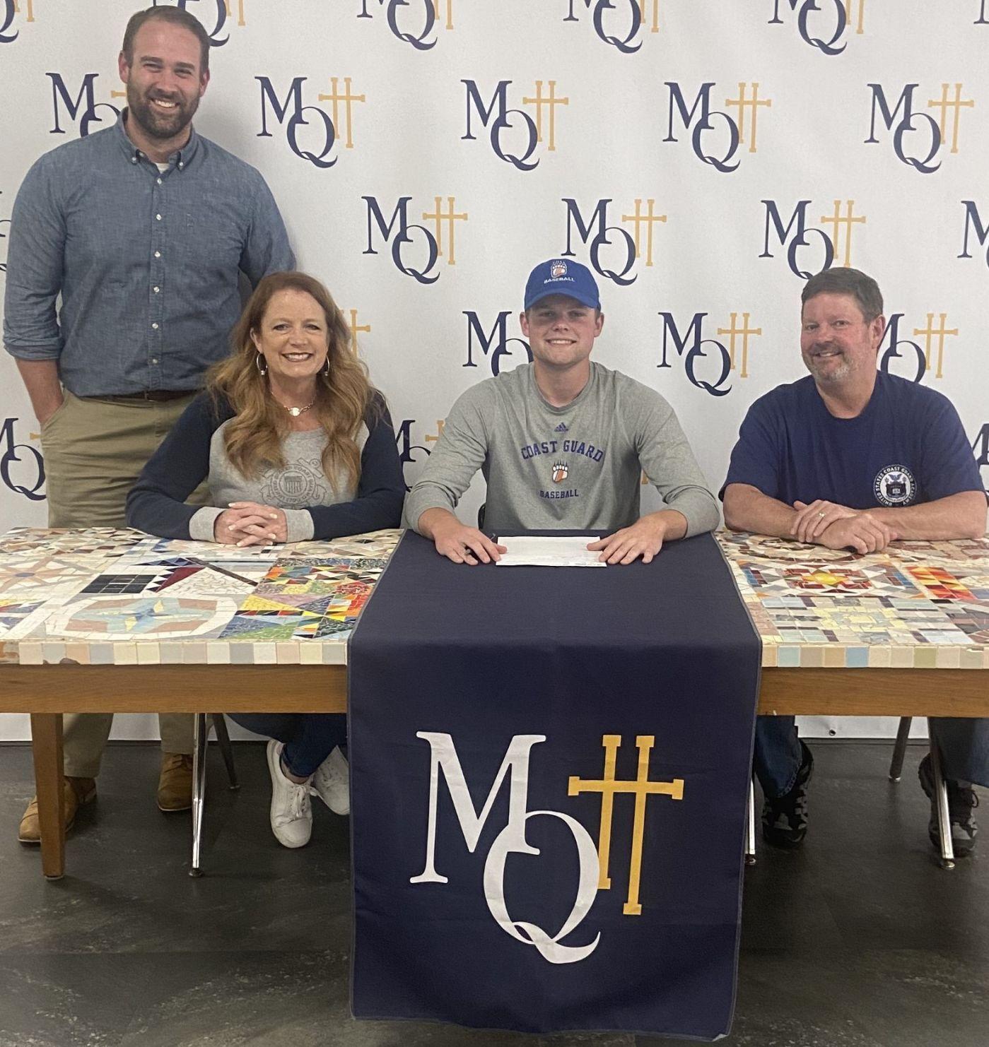 Marquette baseball's Gausselin signs with Coast Guard Academy