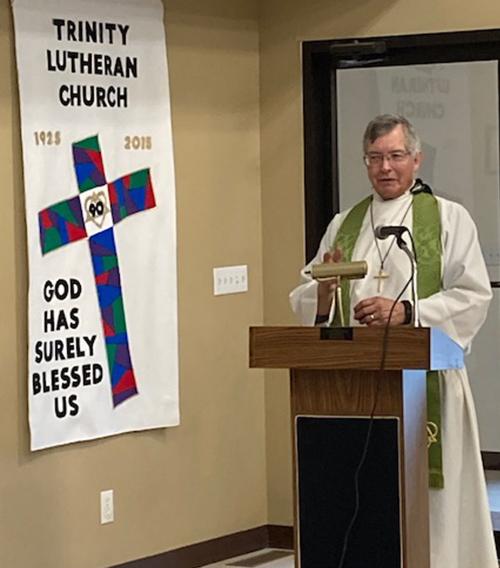Trinity Lutheran celebrates pastor’s 40th anniversary