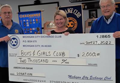 Exchange donation to Boys & Girls Clubs