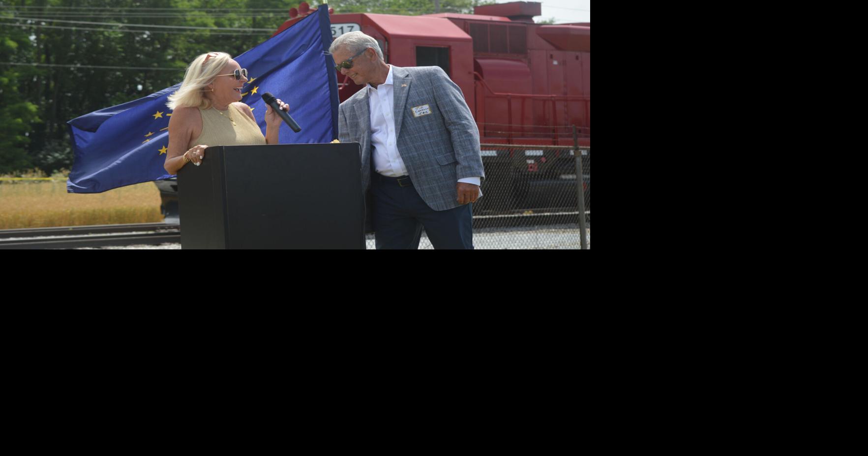 Kingsbury Industrial Park connects with CSX rail spur | Local News ...