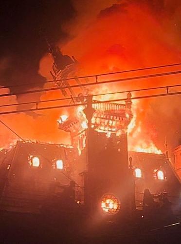Fire in Limoges city hall amid protests in France | Top News ...