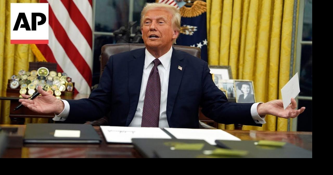 Trump makes new changes to the Oval Office. Here's what he changed | Ap ...