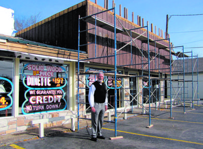 Business Celebrating 50th Anniversary Interior Exterior Of Dixon Furniture Getting A Facelift Business Lufkindailynews Com