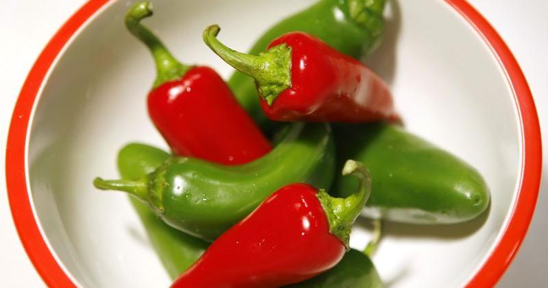 Jalapeno peppers are pictured in Encinitas