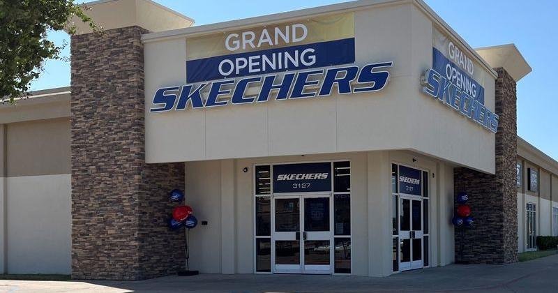 A new Skechers shoe store, photographed Aug. 11, 2026, has opened on Lawrence Ro...