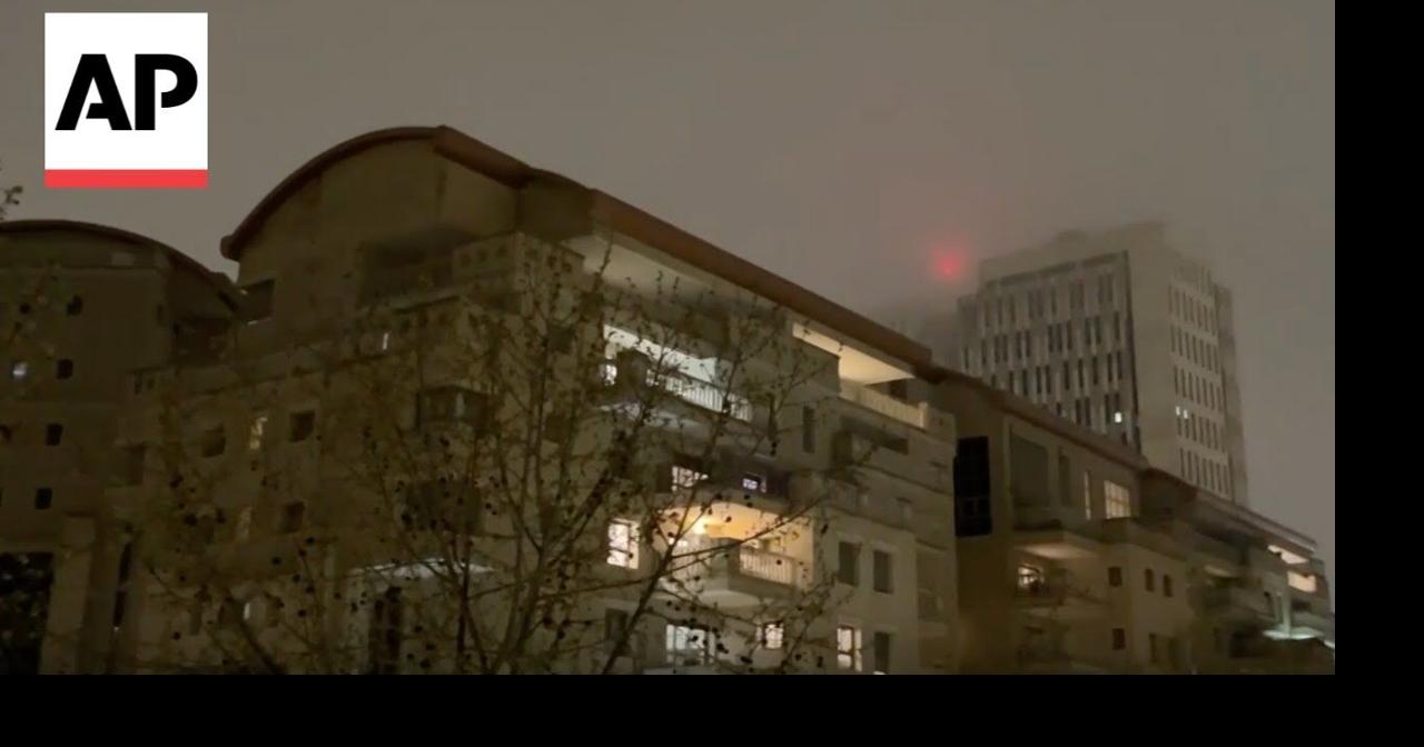 Sirens heard across Israel after missile launched from Yemen | Ap Video | lufkindailynews.com