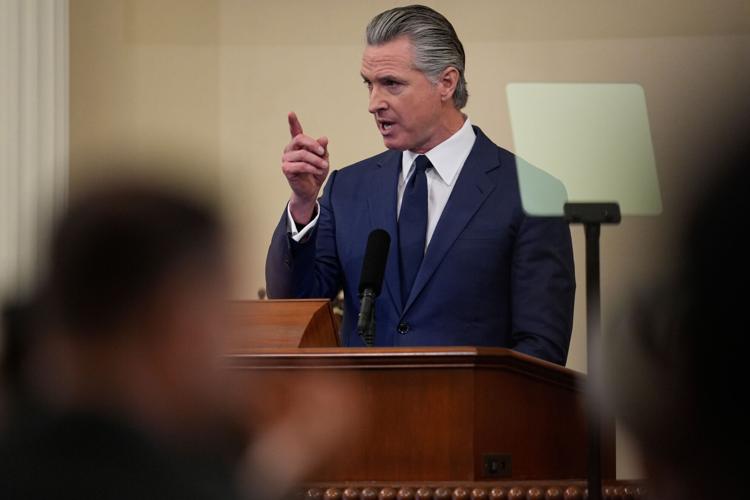 Newsom punches back at California's critics and Trump in his final State of  the State speech | Us | lufkindailynews.com