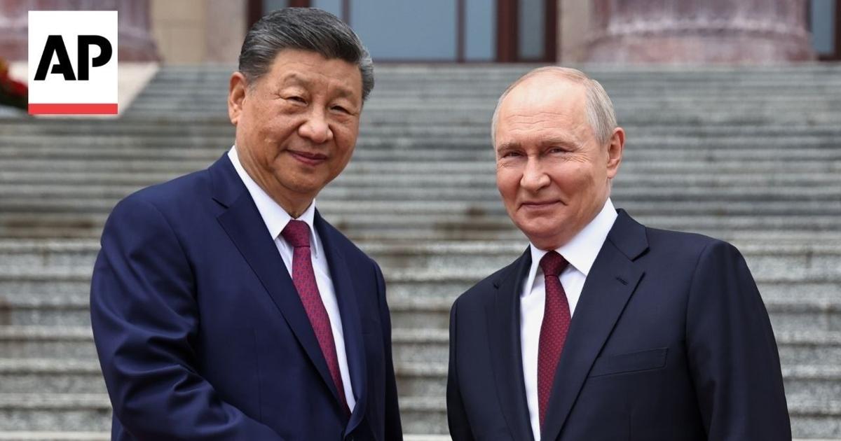 LIVE: Putin and Xi speak at signing ceremony in China | Ap Video ...