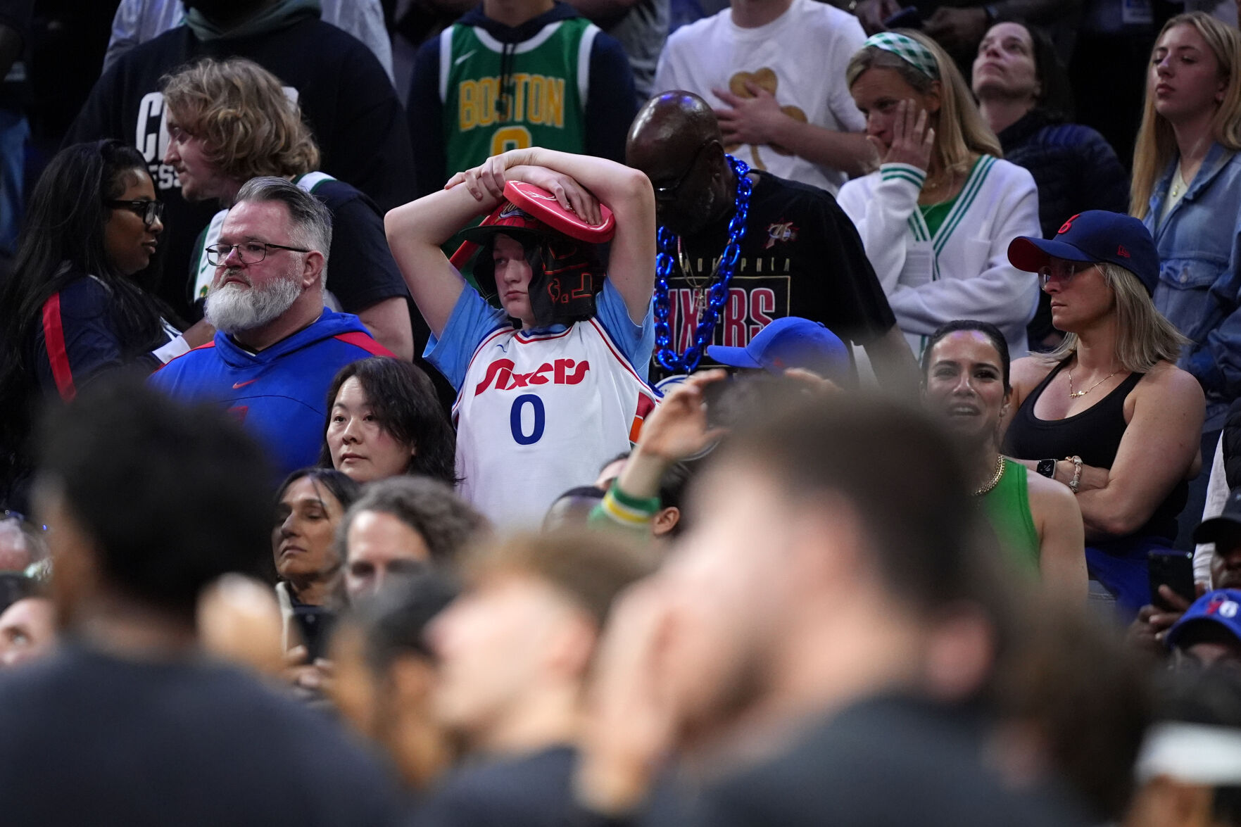 NBA Fans The goal for road teams in the NBA playoffs is to enjoy the quiet