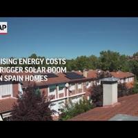 El aumento de los costes de la energía impulsa el auge de la energía solar en los hogares españoles |  vídeo ap