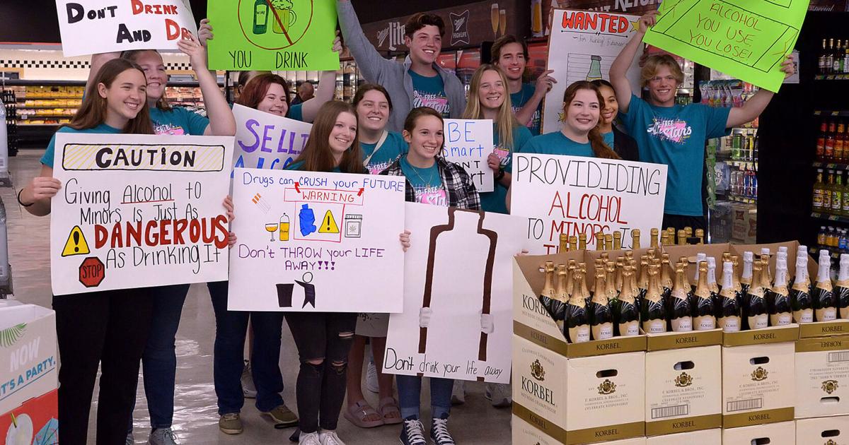 Project Sticker Shock Project Sticker Shock sets sights on reducing underage drinking | Local ...