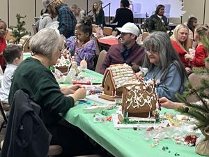 Kids feast on grilled cheese, show off gingerbread house design skills at ADAC fundraiser