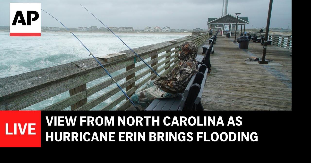 LIVE: View from North Carolina as Hurricane Erin brings flooding | Ap ...