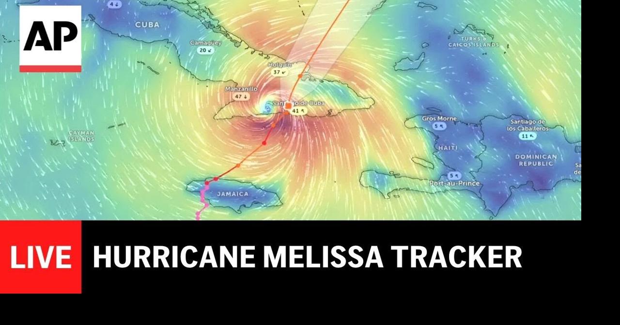 LIVE: Hurricane Melissa tracker as storm makes landfall in Cuba | Ap ...