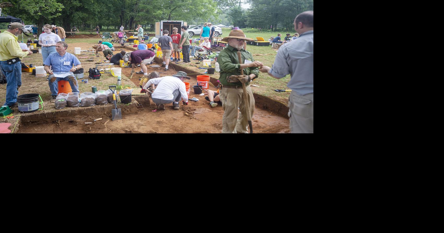 Dig probes suspected site of early Spanish settlement Community