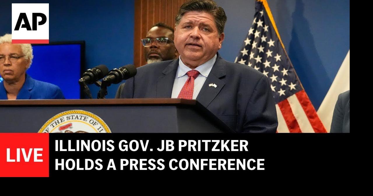 LIVE: Illinois Gov. JB Pritzker holds a press conference | Ap Video ...