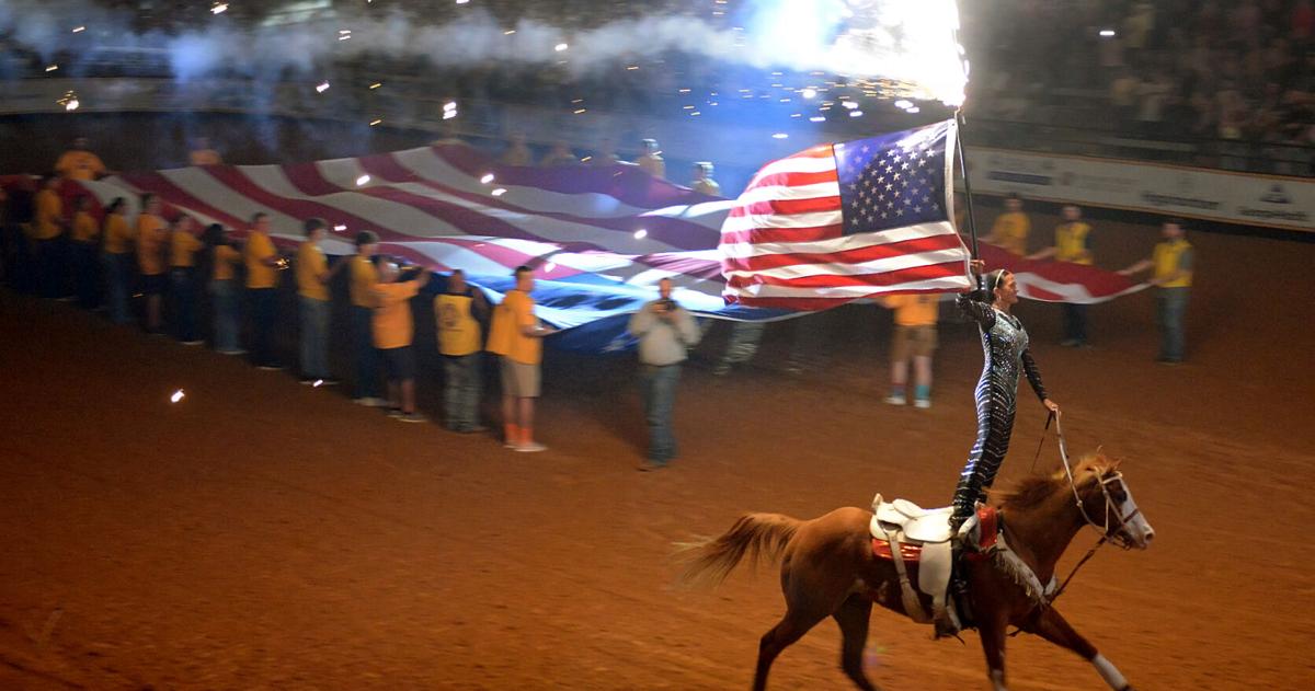 Angie Rodeo Trick rider Dickerson wows crowds in return to Angelina Benefit Rodeo ...