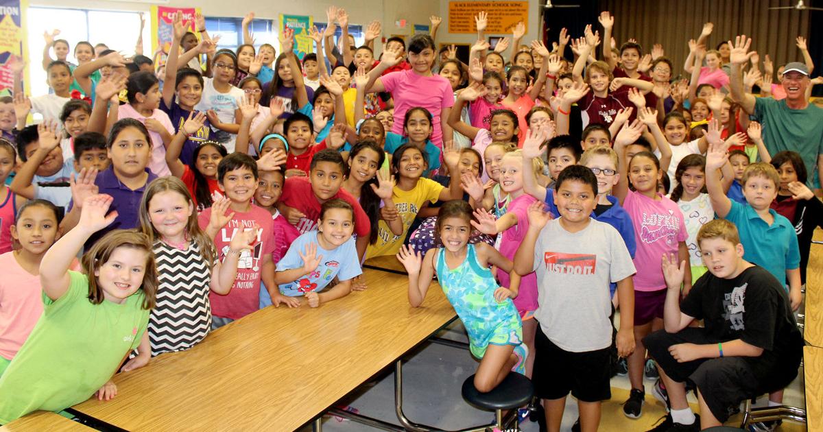 Slack Elementry Ready, set, go: 130 Slack Elementary students get moving with school’s ...