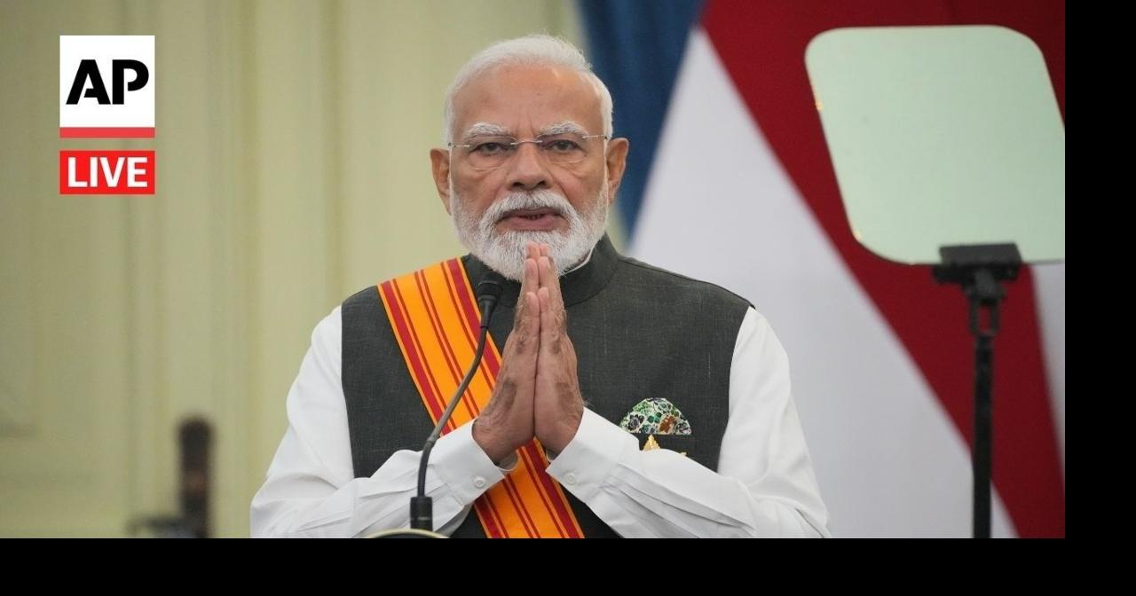 LIVE: Indian Prime Minister Narendra Modi arrives in Australia | AP Video
