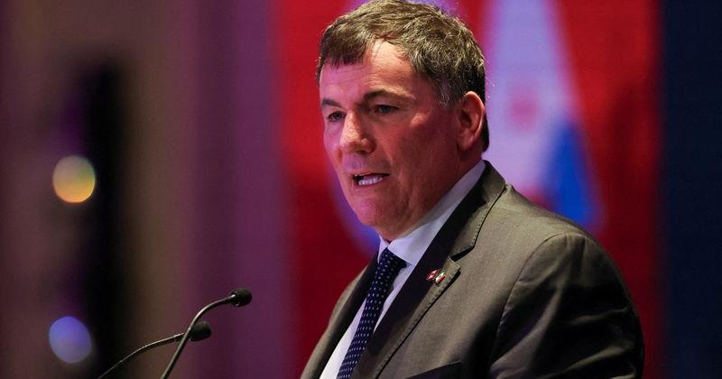Mexico's Economy Minister Marcelo Ebrard meets with Canada's Minister responsible for Canada–U.S. Trade and Intergovernmental Affairs and One Canadian Economy, Dominic LeBlanc