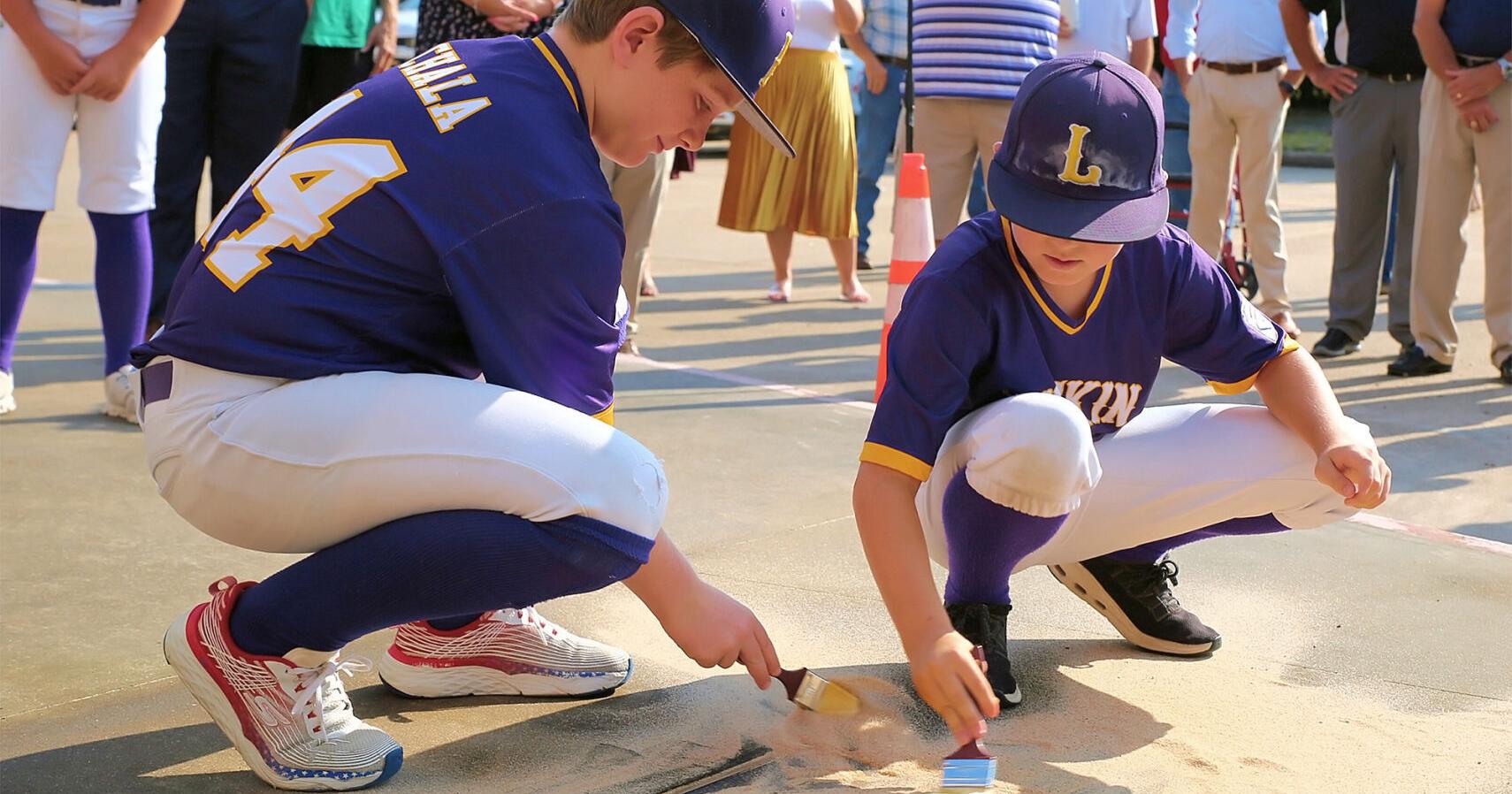 Home sweet home: Home plate plaque commemorates original site of Lufkin's first Little League field - Vimarsana News