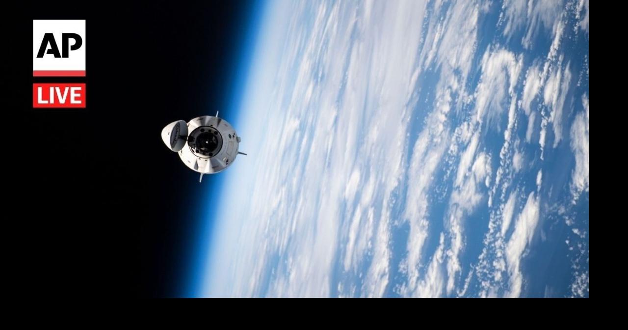 LIVE: Docking of SpaceX cargo spacecraft to the International Space Station
