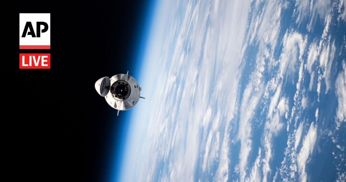 LIVE: Docking of SpaceX cargo spacecraft to the International Space Station
