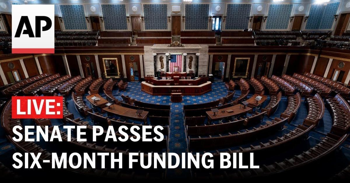 LIVE: Senate passes six-month funding bill | Ap Video | lufkindailynews.com