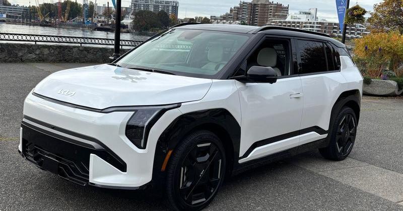 The five-passenger 2027 Kia EV3 subcompact SUV is on sale now.